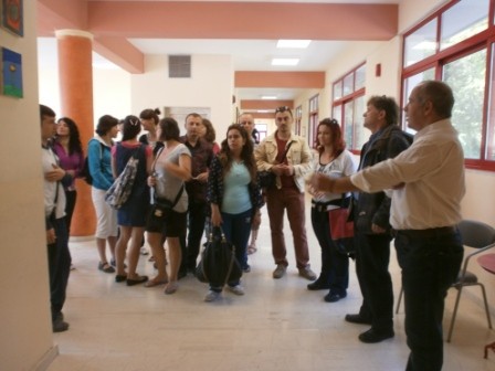 Visiting 12th Elementary school